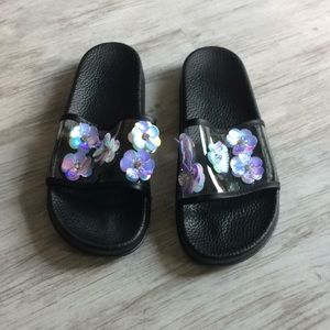 Adorable slip on sandals